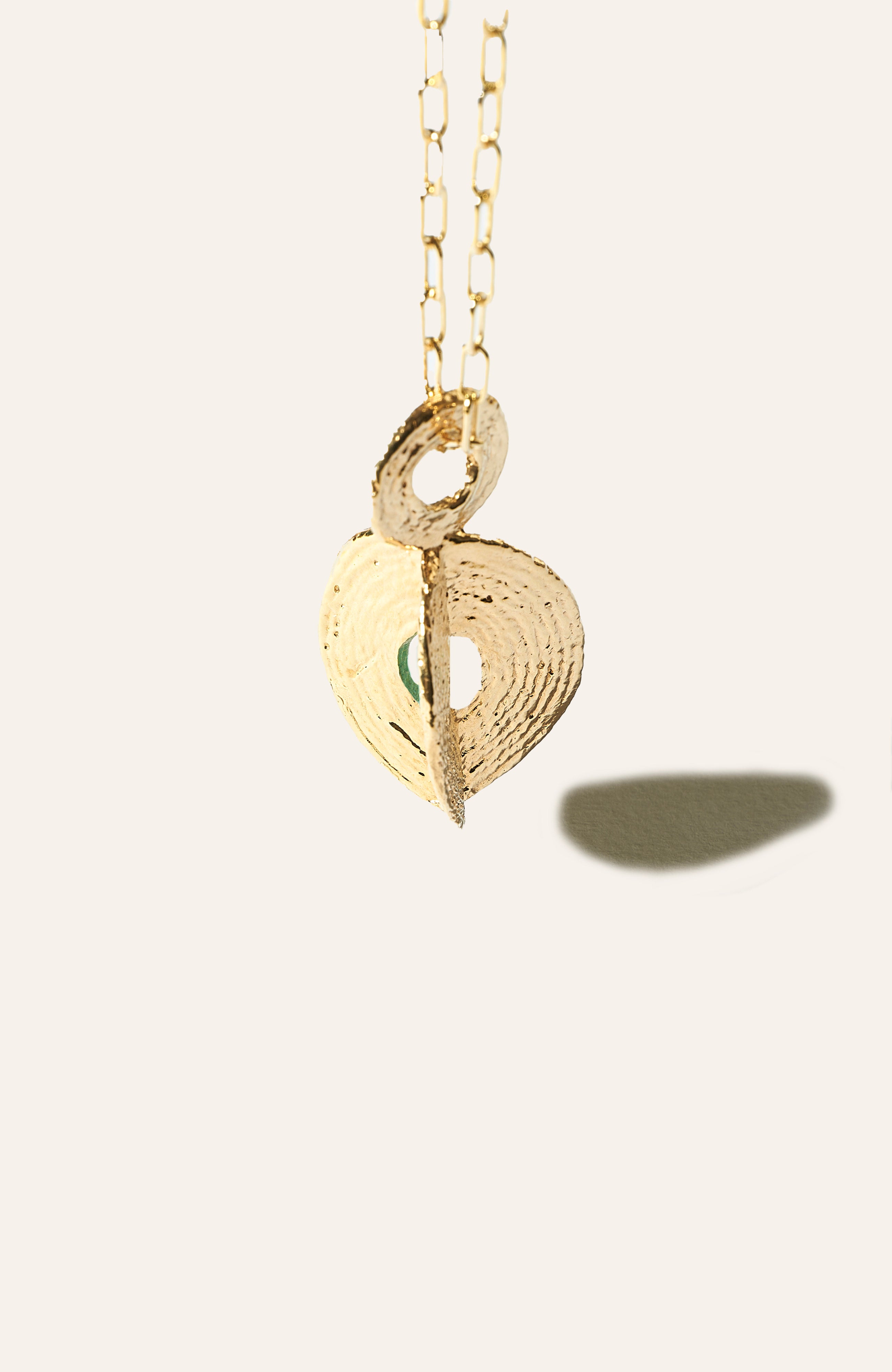 Circles Necklace / 14k Gold Plate