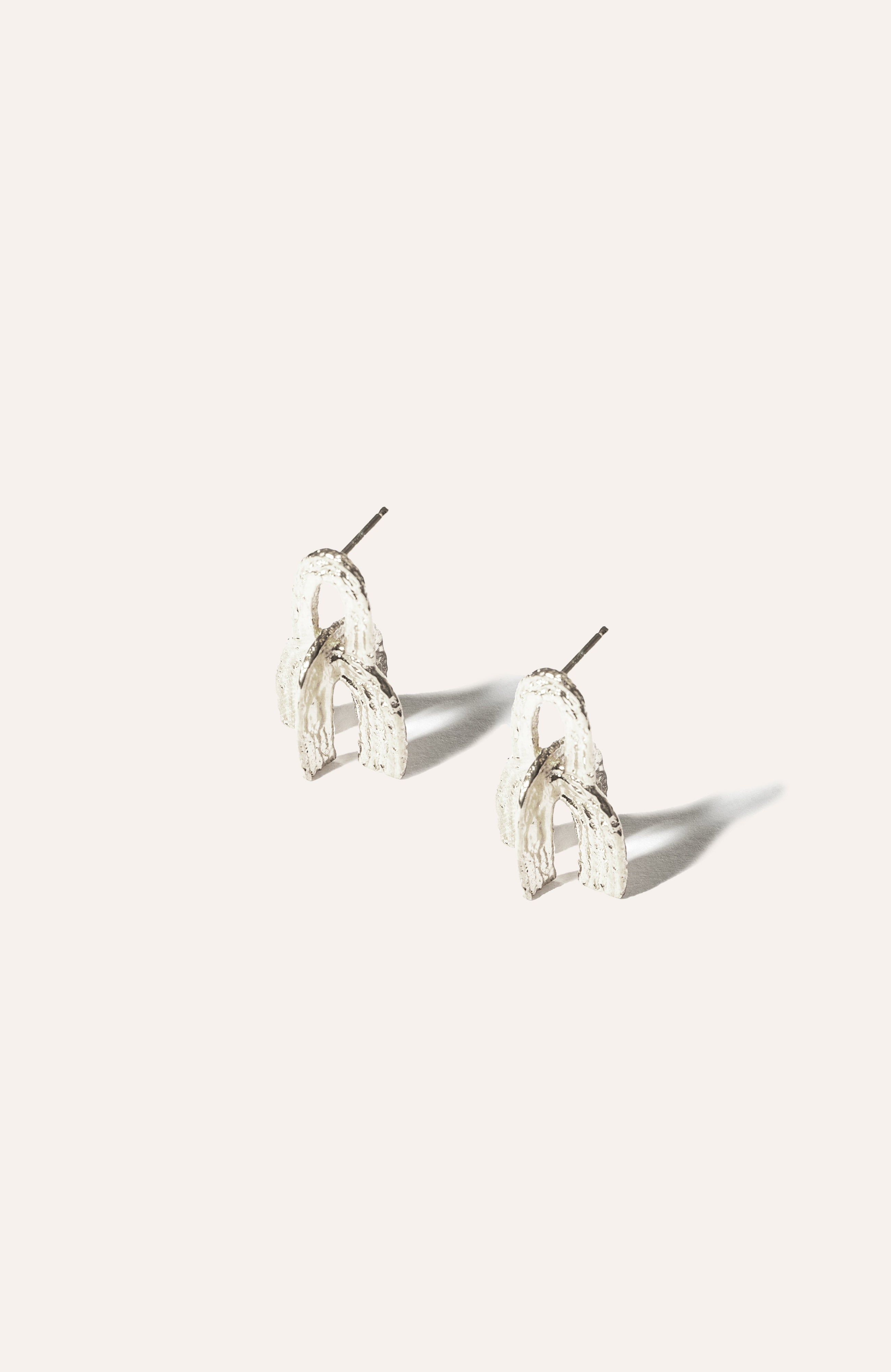 Crown Earrings / 925 Sterling Silver
