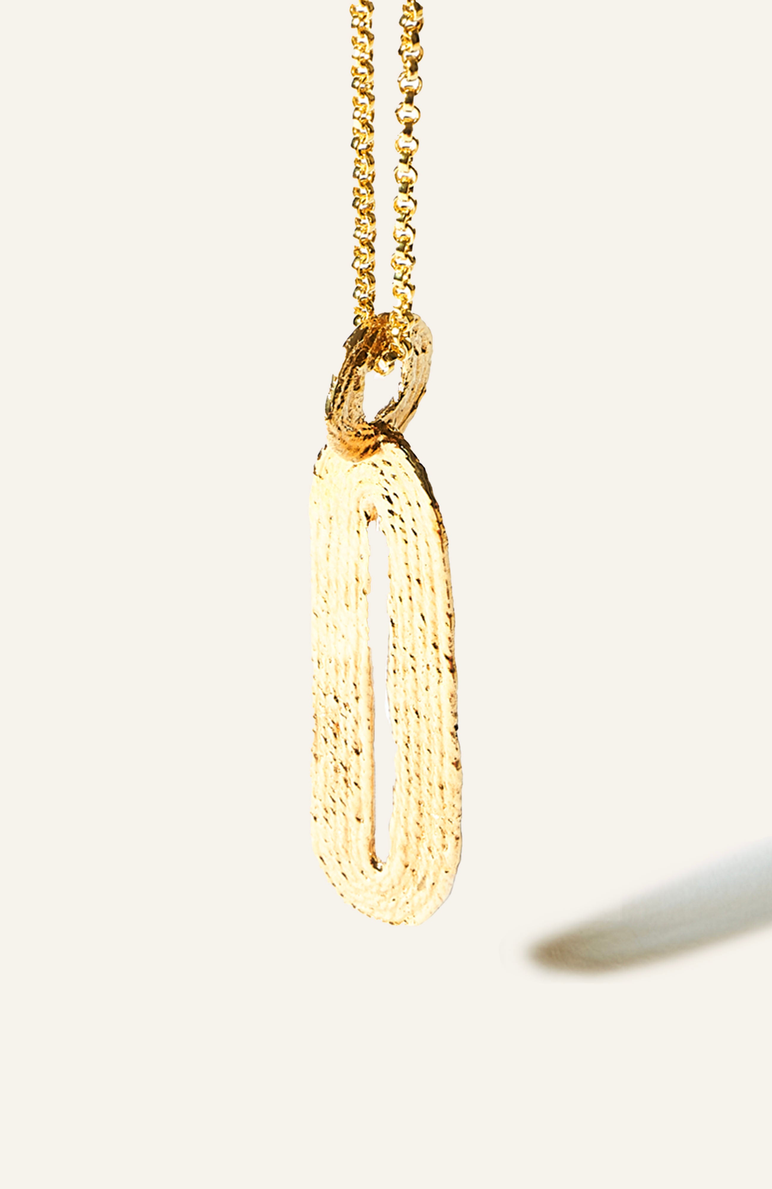 Ponder Necklace / 14k Gold Plate