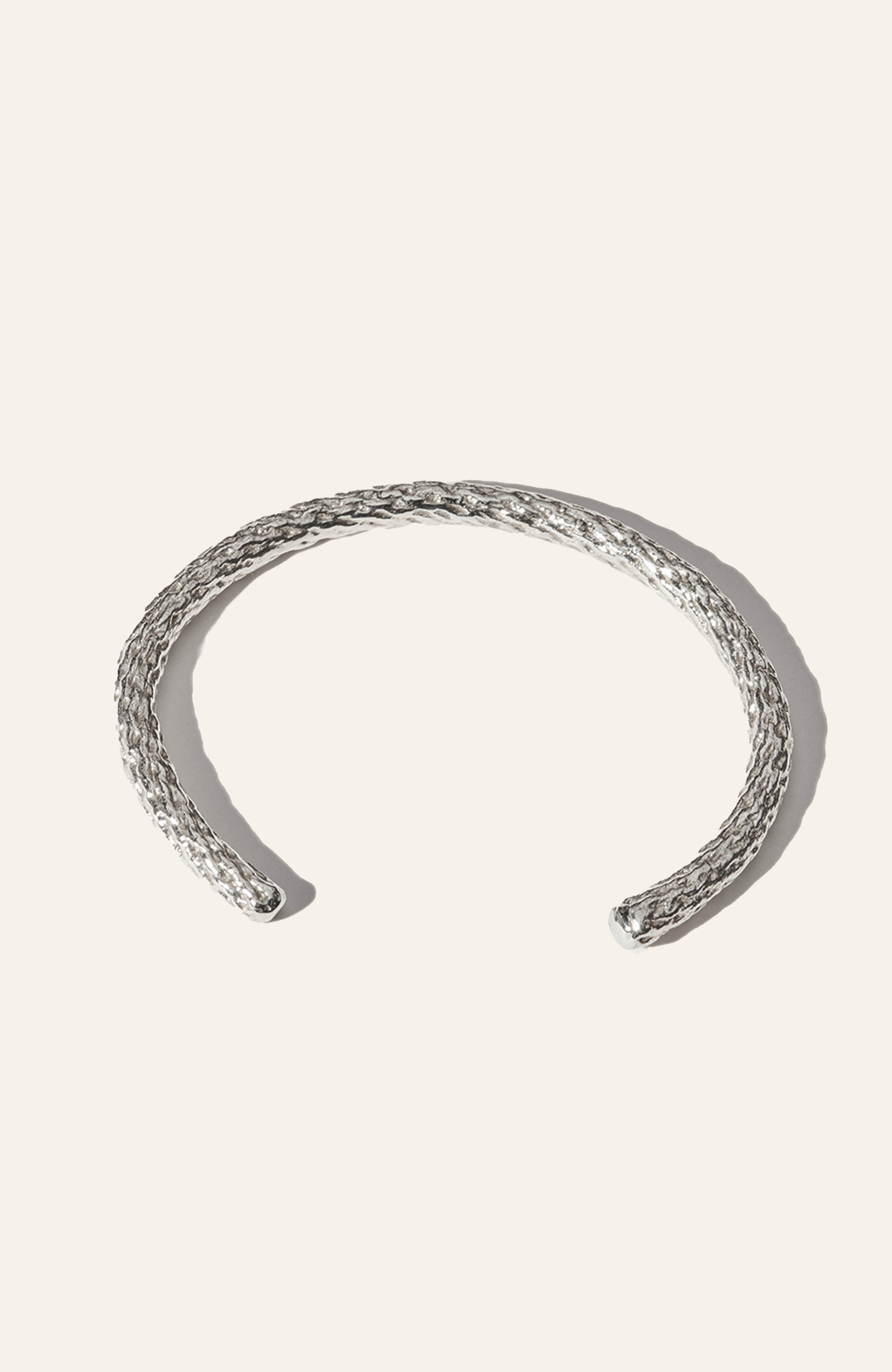 Splice Cuff Bracelet / 925 Sterling Silver