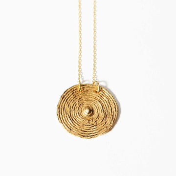 COG Necklaces 14K Gold Plate Sol Necklace
