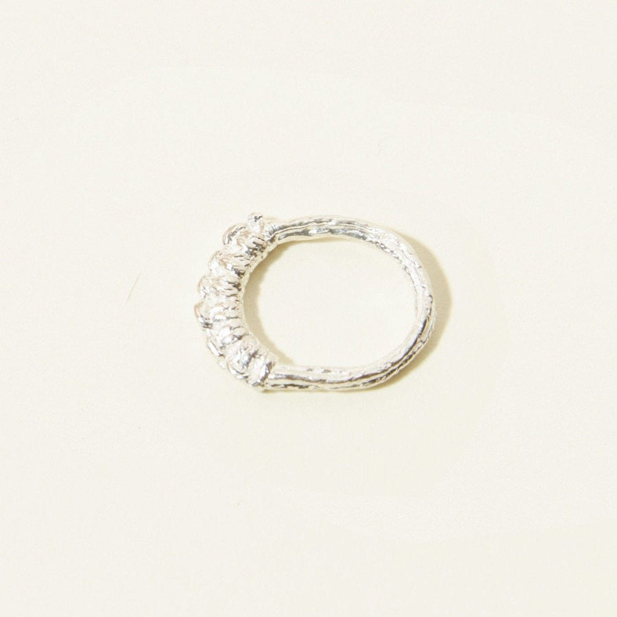 COG Ring 925 sterling silver / 6 Hitch Ring