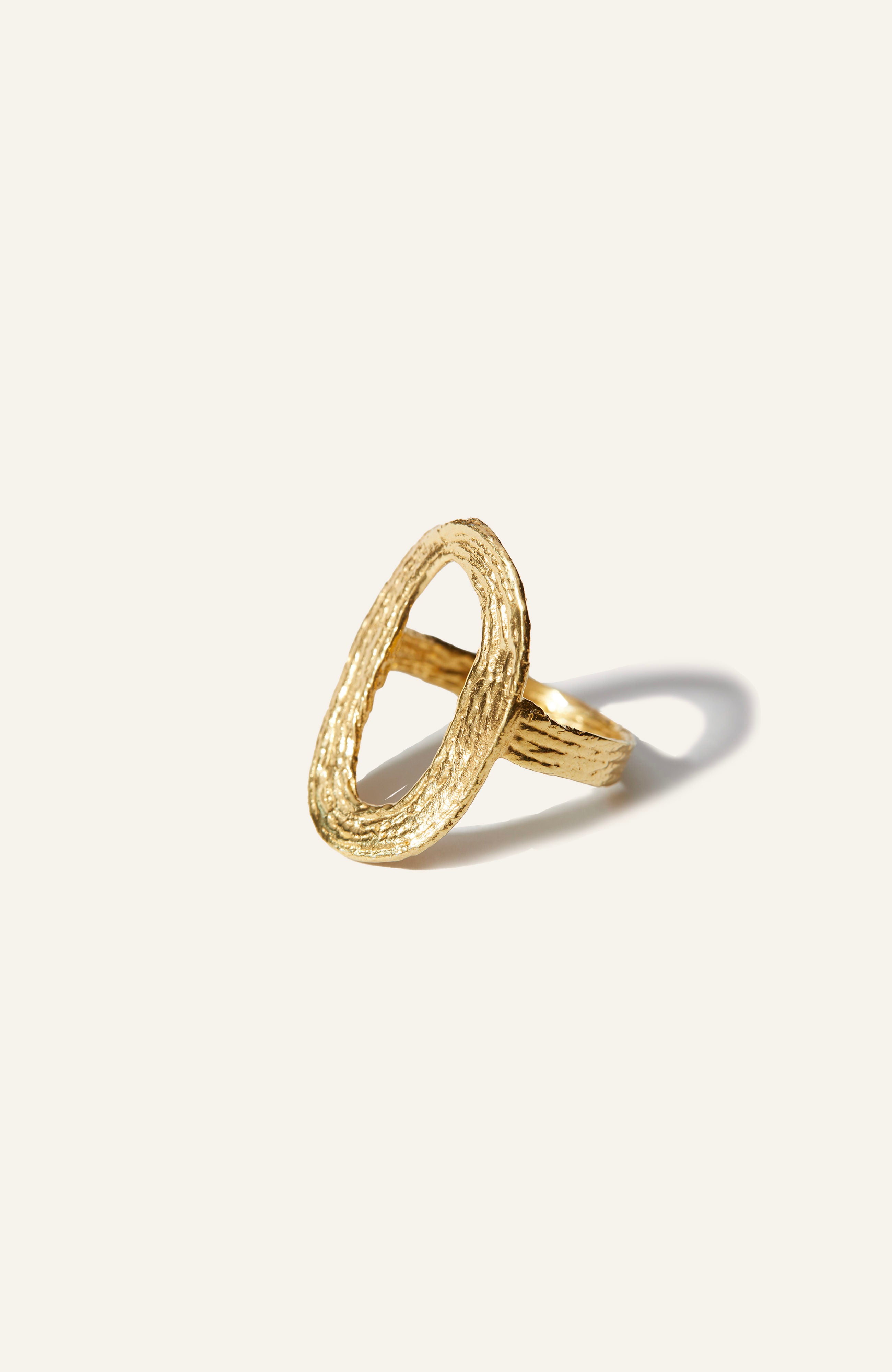 Abyss Ring / 14k Gold Plate