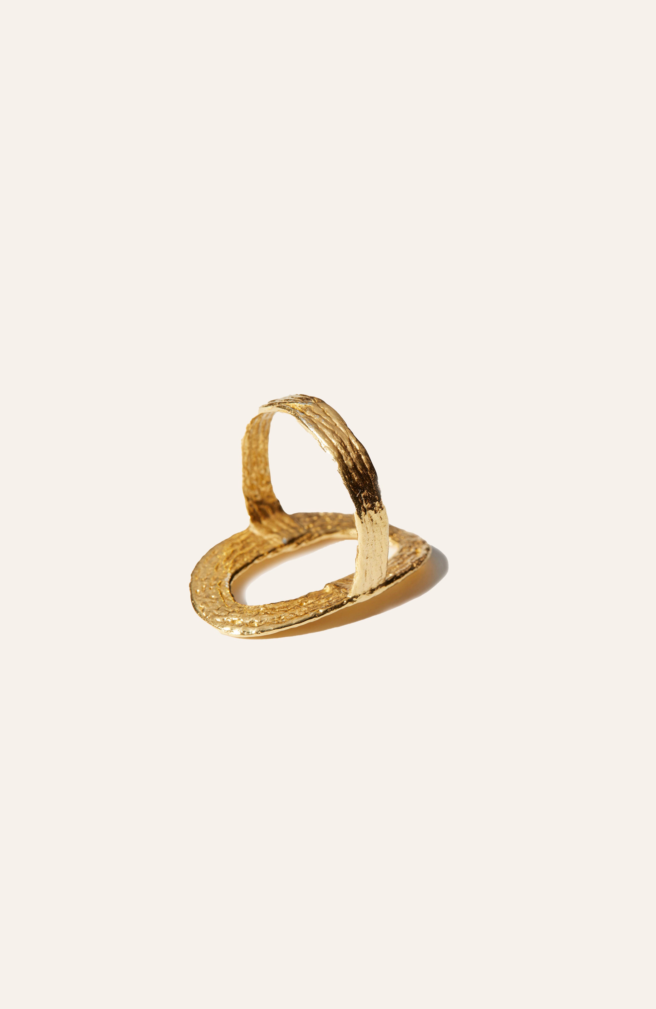 Abyss Ring / 14k Gold Plate