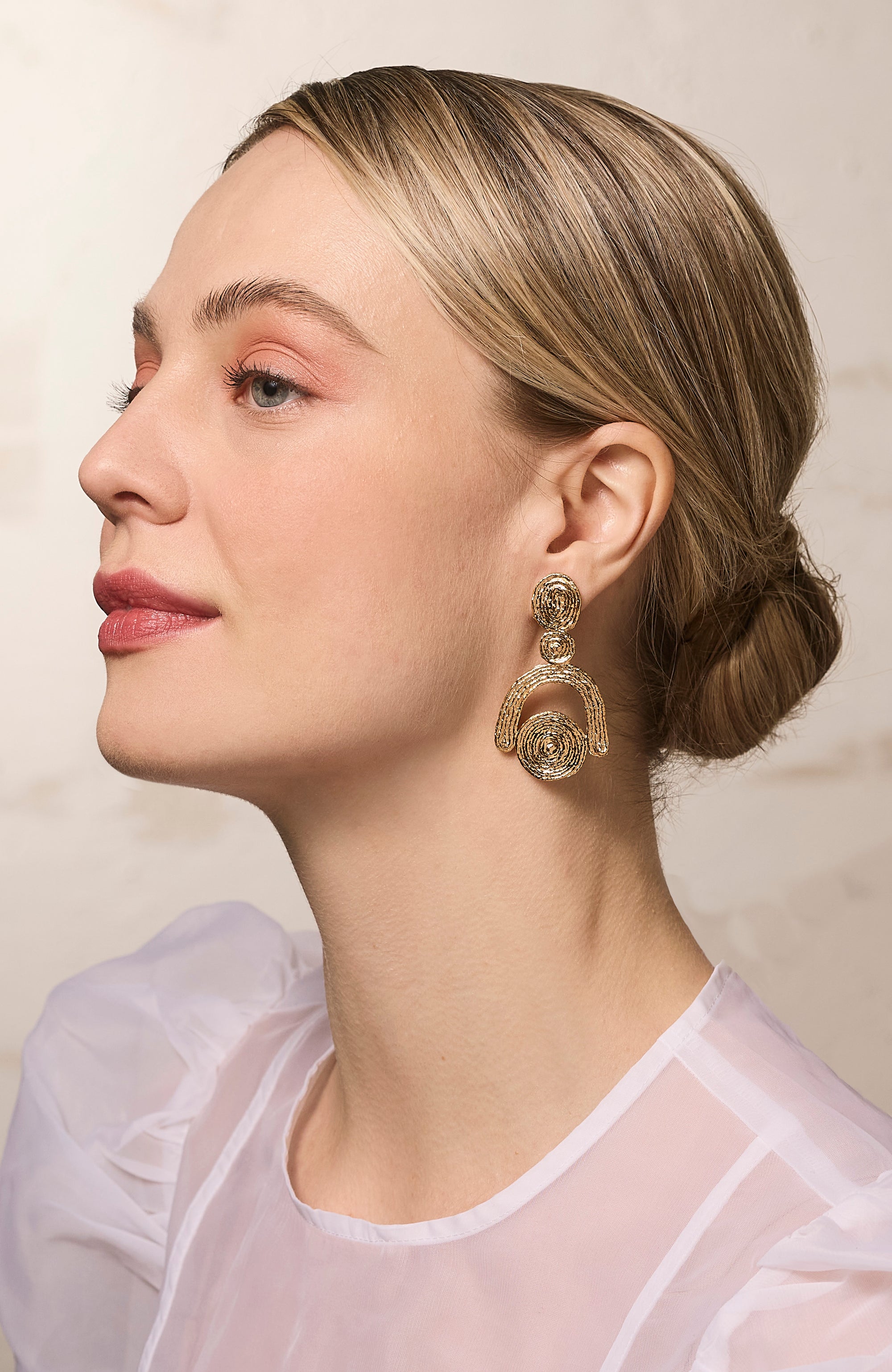 Frida Earrings - 14K Gold Plate