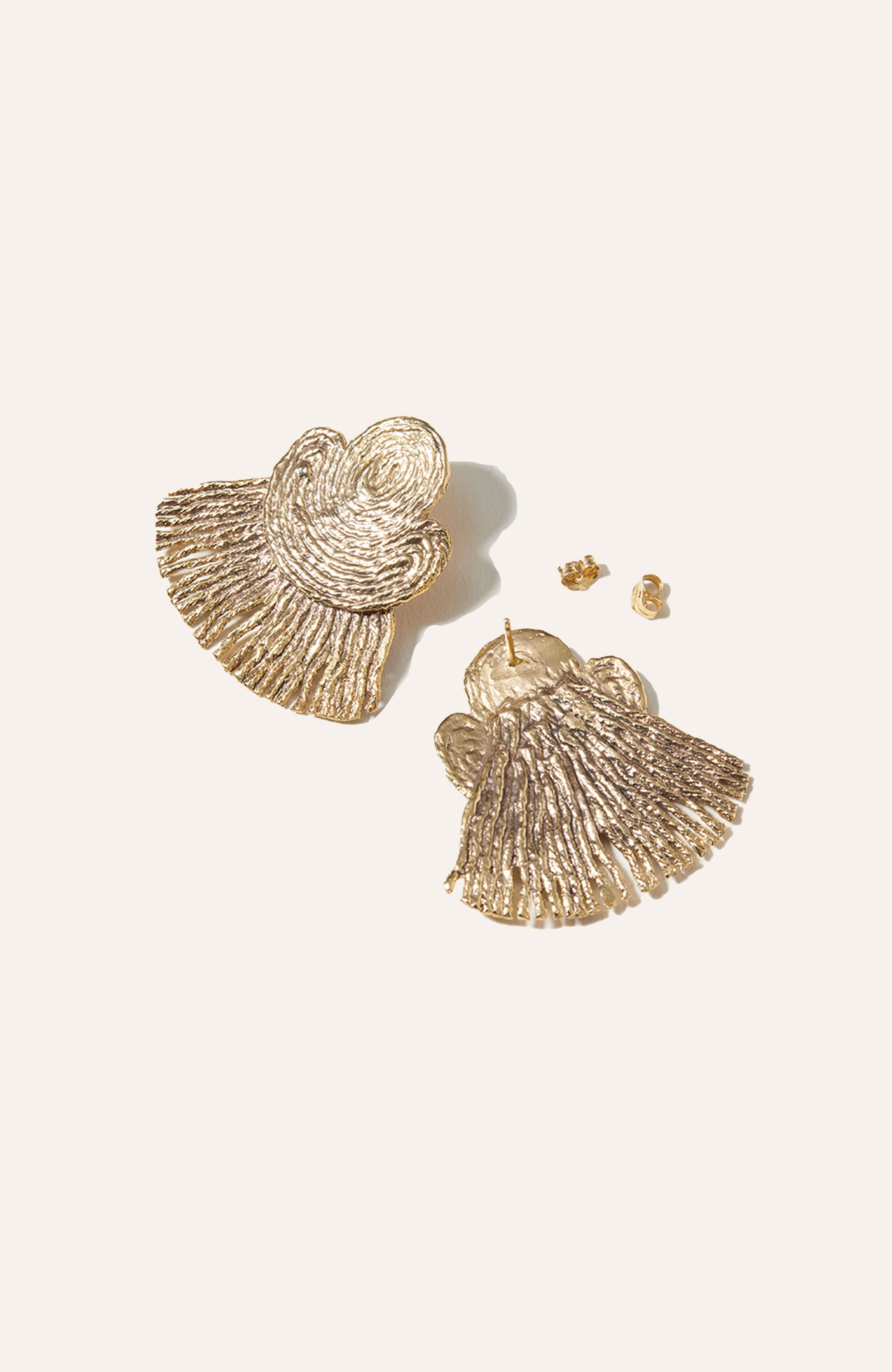 Jagoda Earrings / 14k Gold Plate