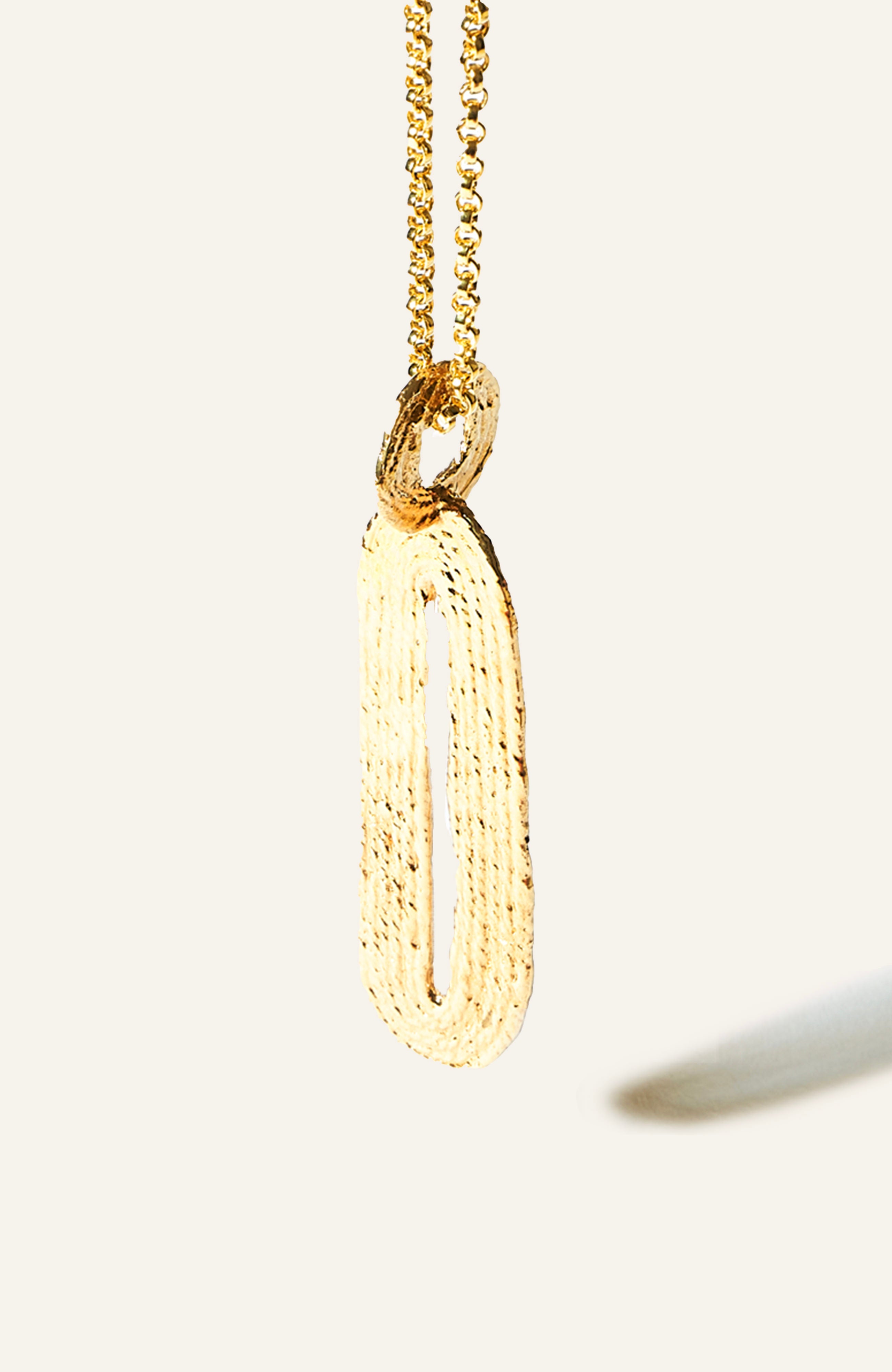 Ponder Necklace / 14k Gold Plate