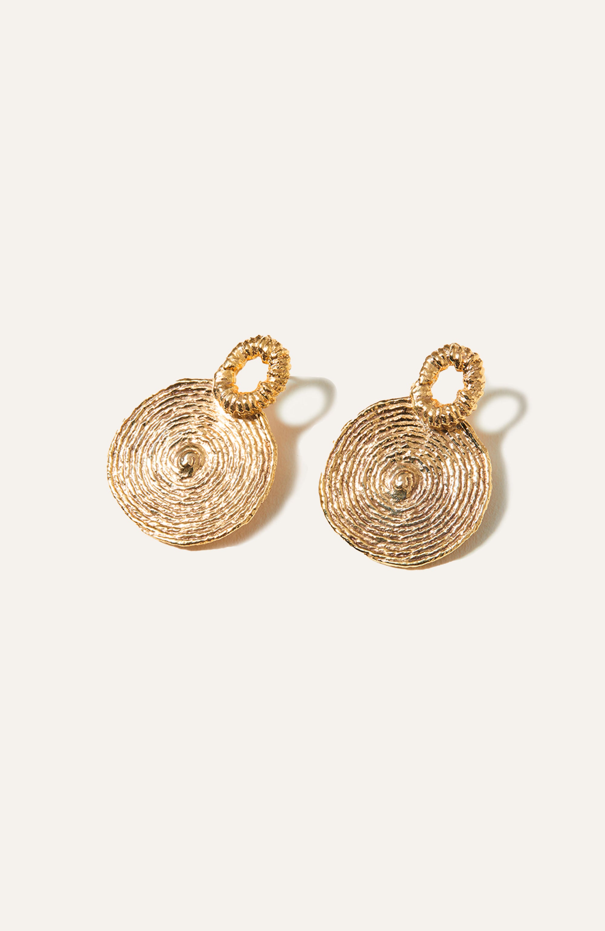 Ruth Earrings / 14k Gold Plate