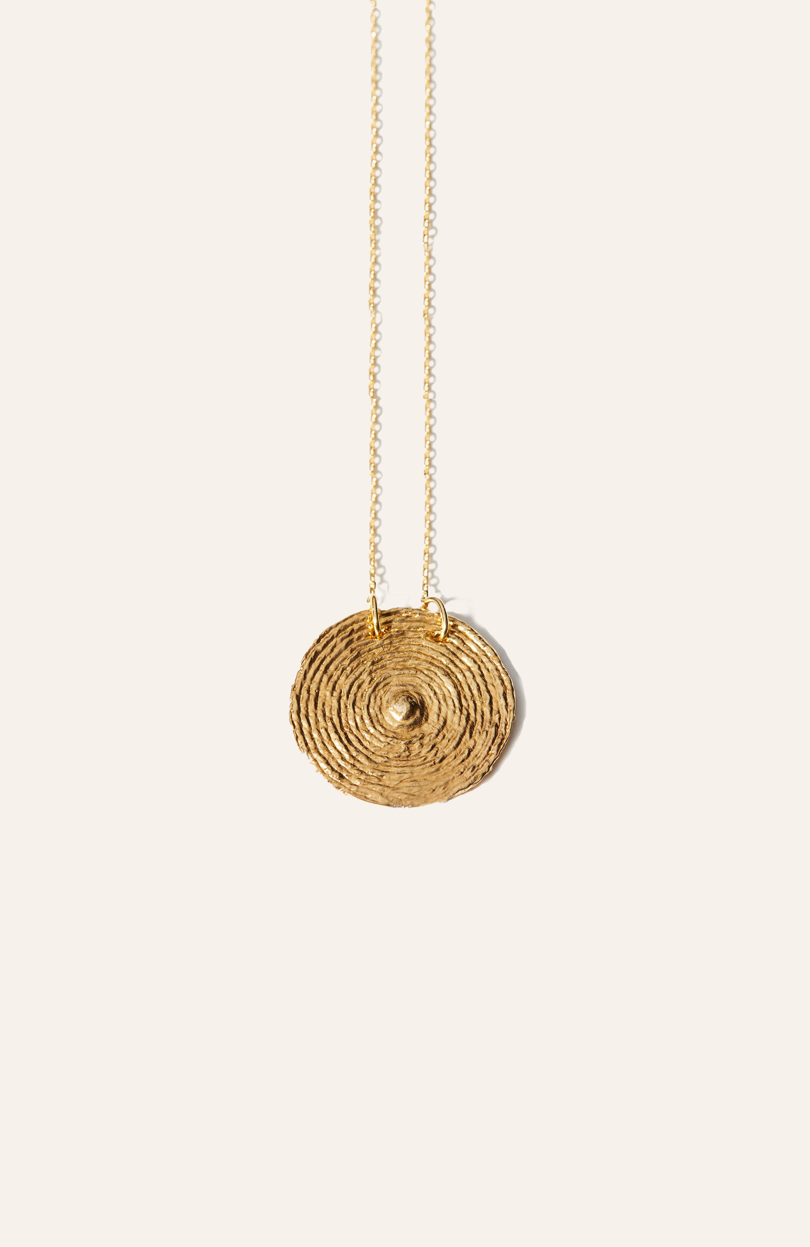 Sol Necklace / 14k Gold Plate