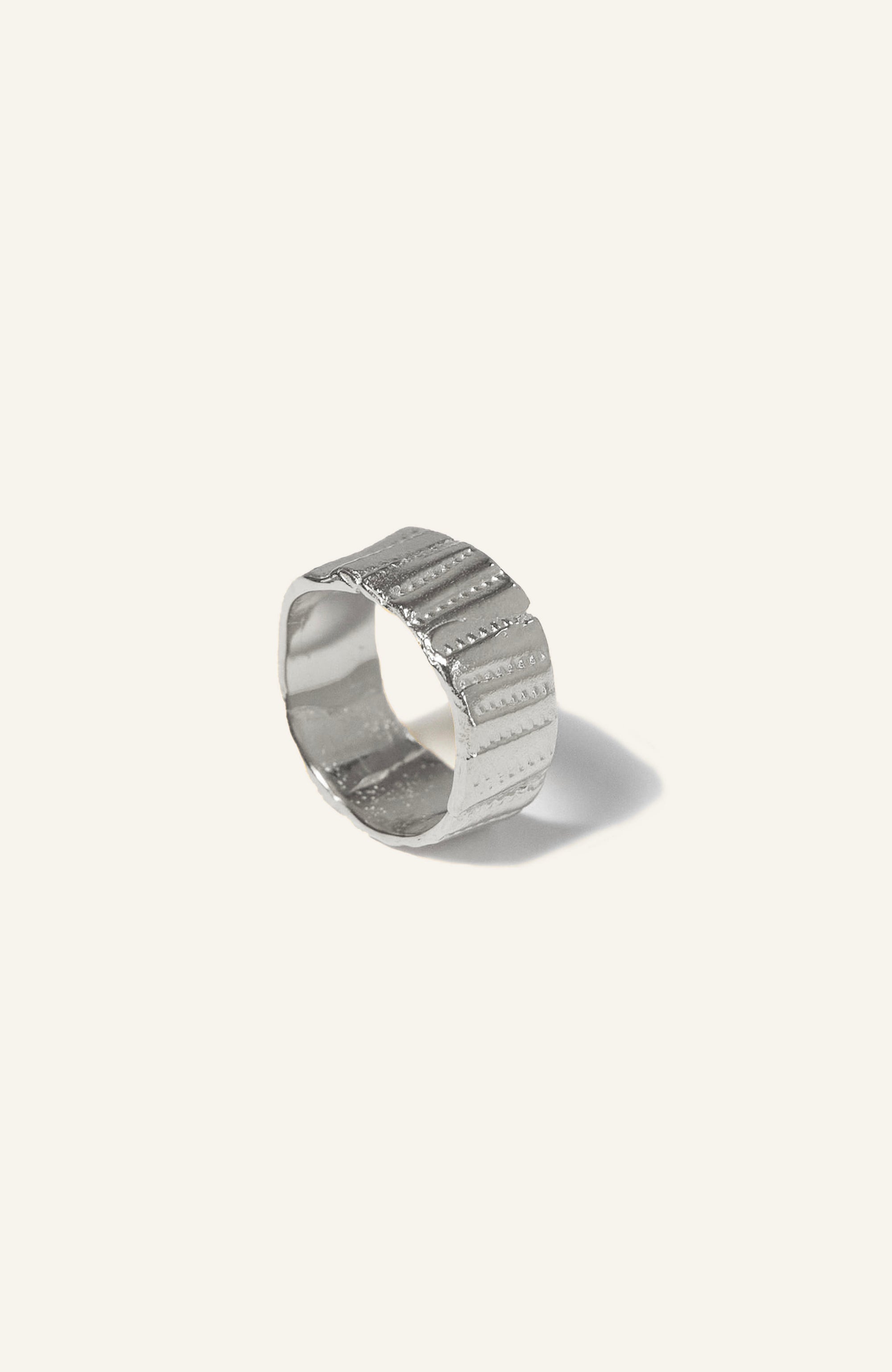 Selvedge Ring / 925 Sterling Silver