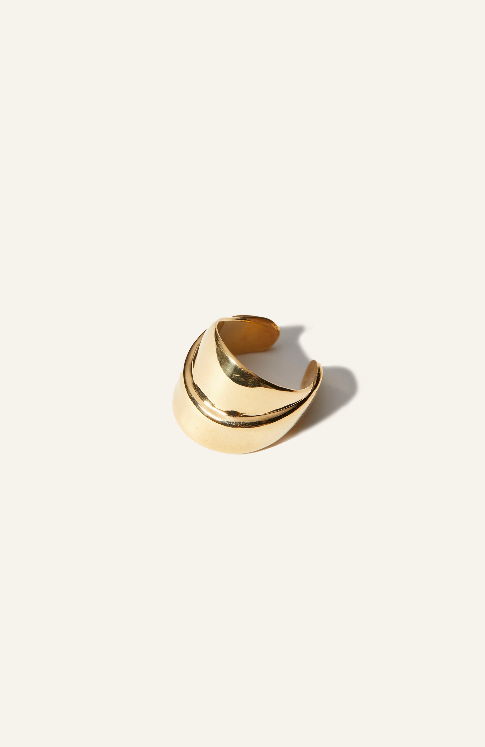 Strata Ring / 14k Gold Plate