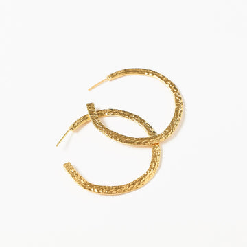 COG Jewelry, Earrings Terrain Hoops