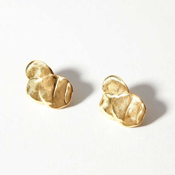 COG Earrings 14K Gold Plate Droplet Earrings