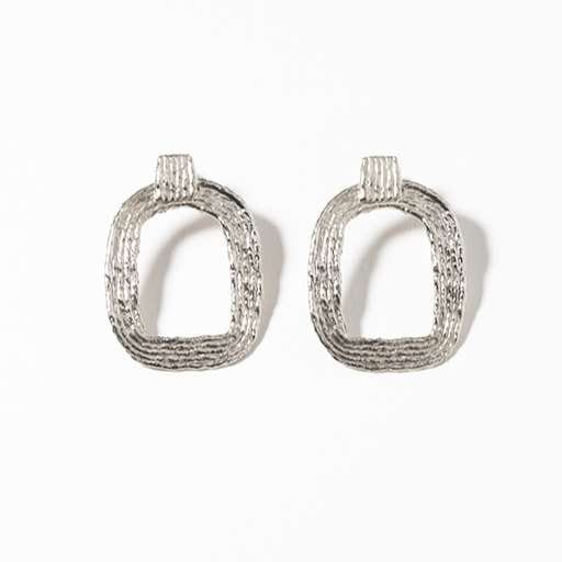 COG Earrings 925 Sterling Silver Eva Hoop Earrings