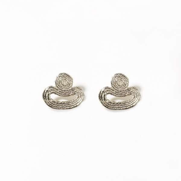 COG Earrings sterling silver Sonia Solo Earrings