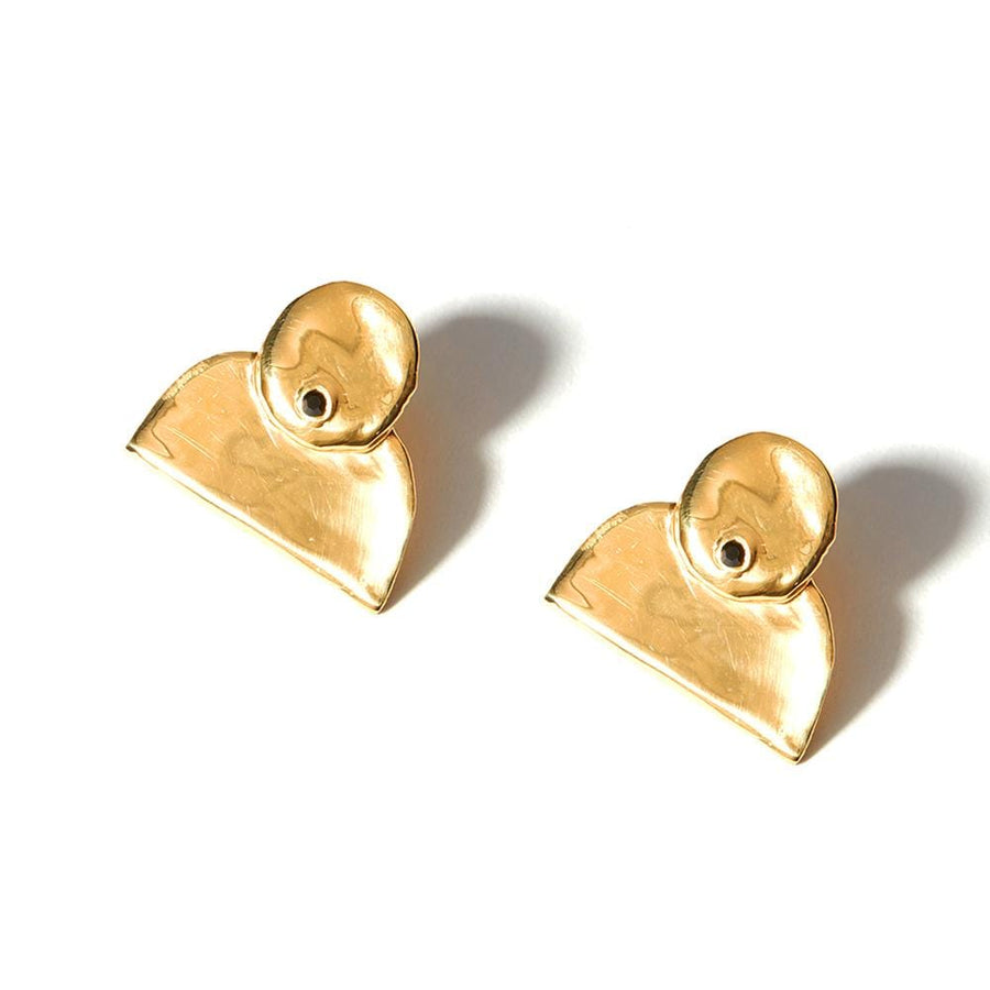 COG earrings 14k gold plated Terra Earrings