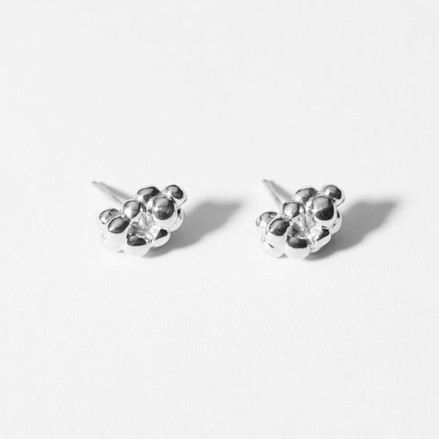 COG Earrings Sterling Silver Cluster Earrings