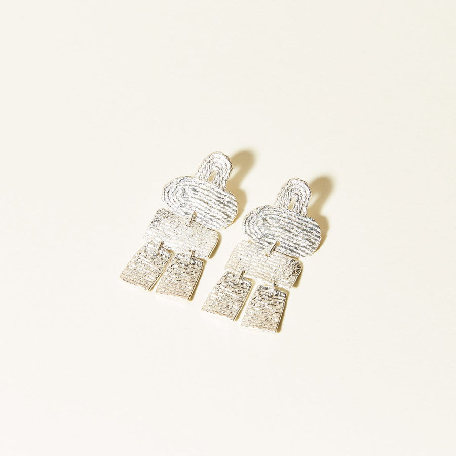 COG Earrings sterling silver Semaphore Earrings