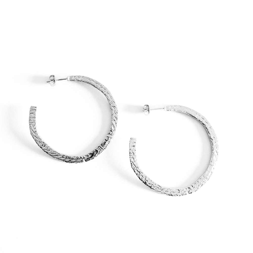 Terrain Hoop Earrings – Cog