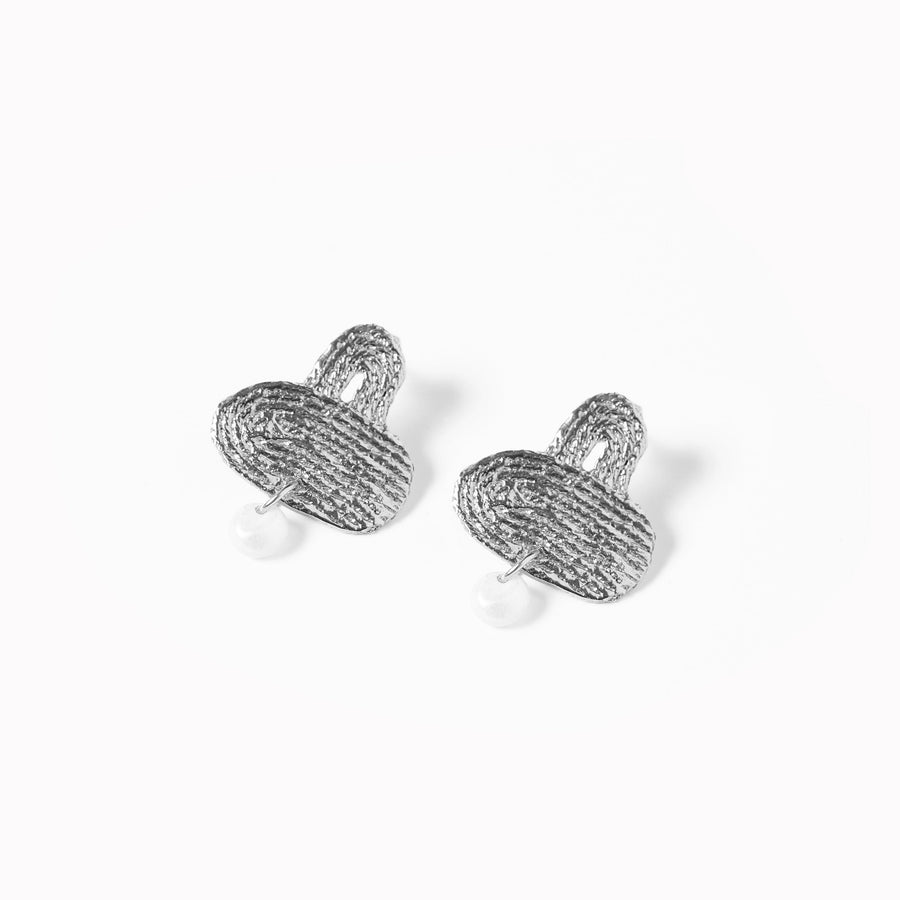 COG Earrings sterling silver Plateau Drop Earrings